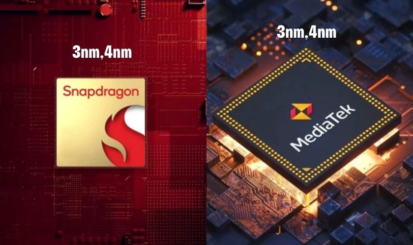 So sánh chip Snapdragon và MediaTek - Công nghệ sản xuất