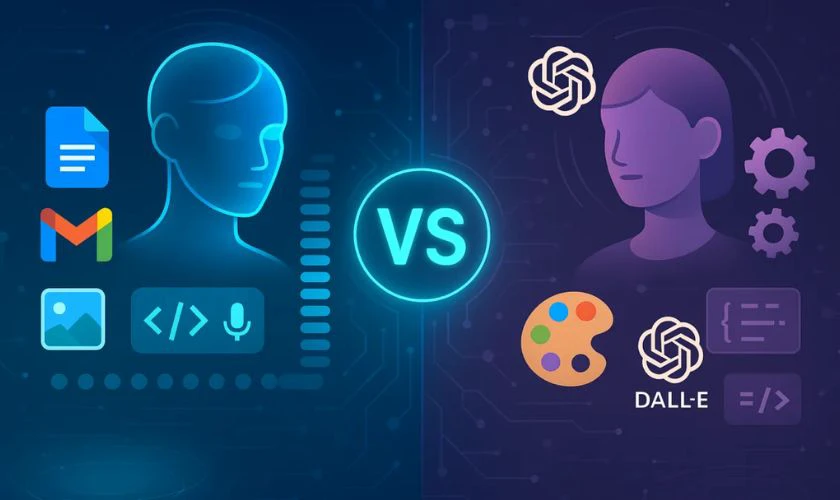 So sánh Gemini và ChatGPT: Điểm khác nhau