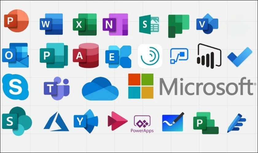 Word tích hợp sâu với Excel, PowerPoint, Outlook và Microsoft Teams