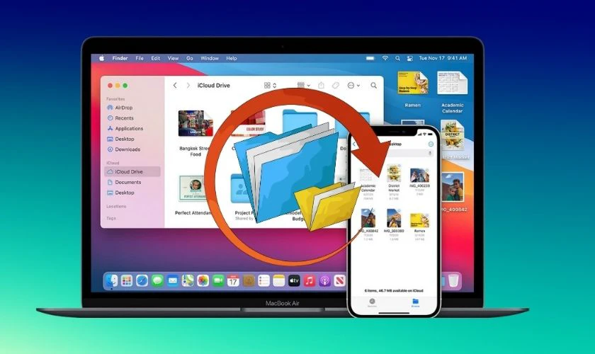 Sao lưu toàn bộ dữ liệu qua iCloud hoặc iTunes
