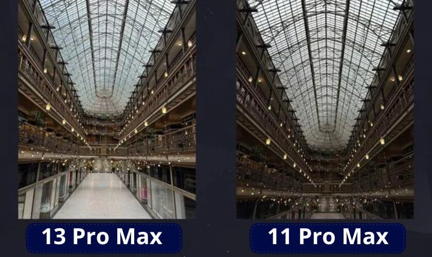 Khả năng xử lý hình ảnh, màu sắc và ánh sáng của 13 Pro Max đỉnh hơn 11 Pro Max