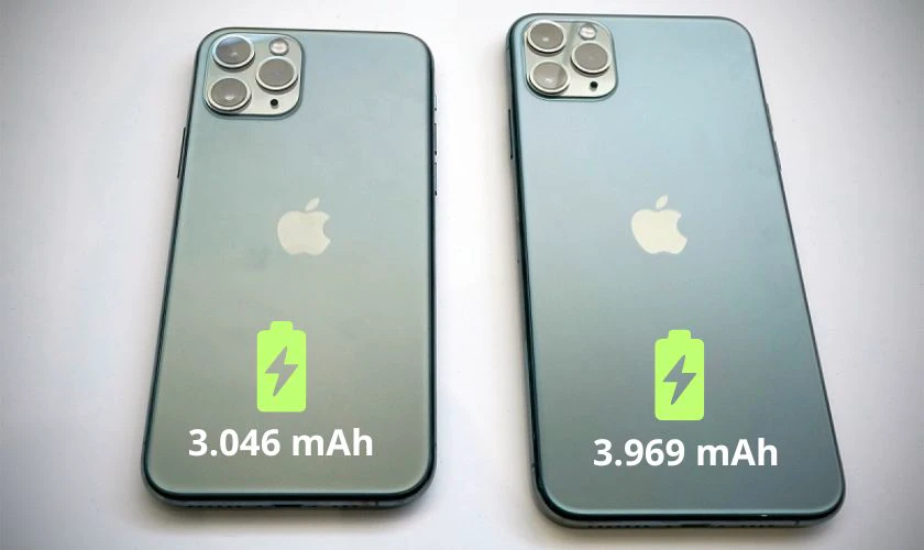 Dung lượng pin iPhone 11 Pro Max cao hơn và thời gian sử dụng cũng sẽ nhiều hơn