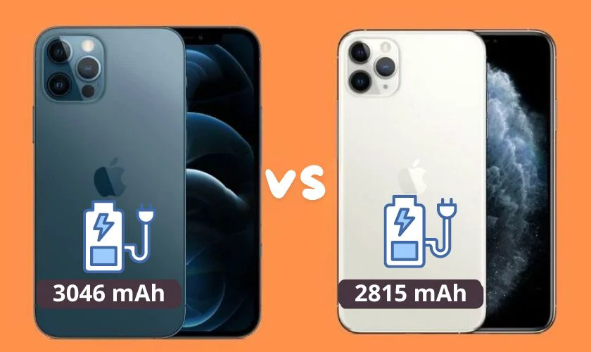 So sánh pin iPhone 11 và 12 Pro: chênh lệch không quá nhiều, đáp ứng tốt nhu cầu sử dụng