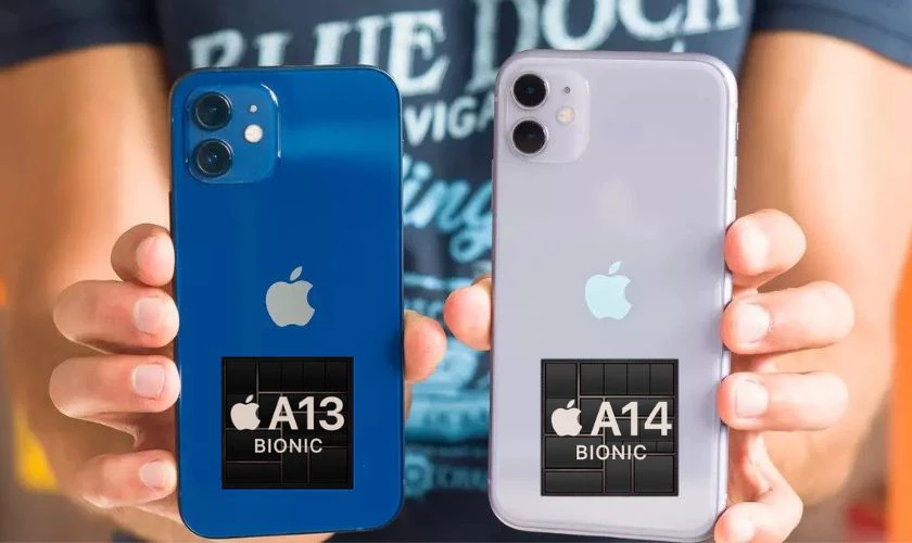 Cấu hình iPhone 11 và 12 có nhiều thay đổi, thể hiện rõ nhất qua chip xử lý