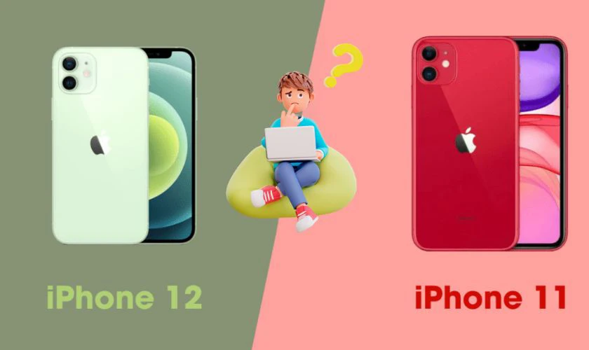 Giá bán iPhone 11 và 12 hiện tại đã giảm nhiều so với thời điểm ra mắt