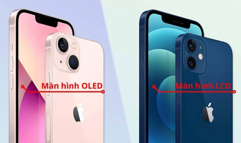 So sánh màu sắc iPhone 11 và 13