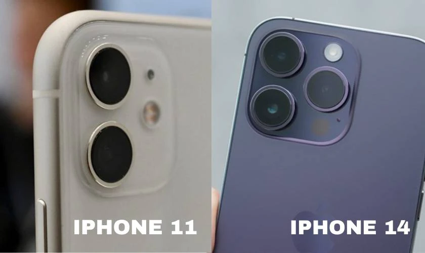 So sánh camera iPhone 11 và 14