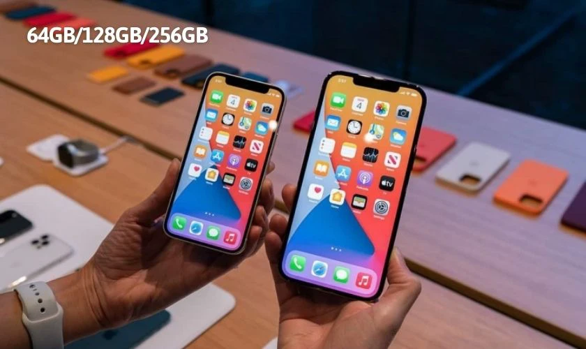 So sánh về bộ nhớ của iPhone 12 với iPhone 12 Mini