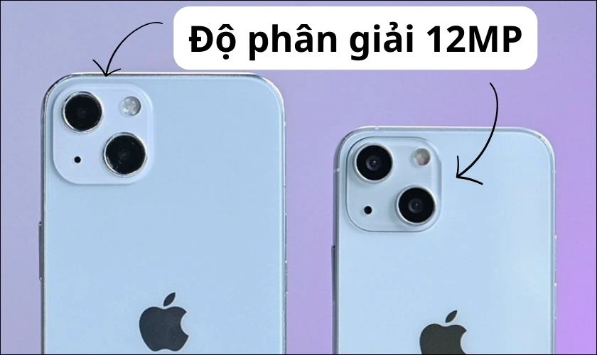 So sánh màn hình của iPhone 13 và 13 mini