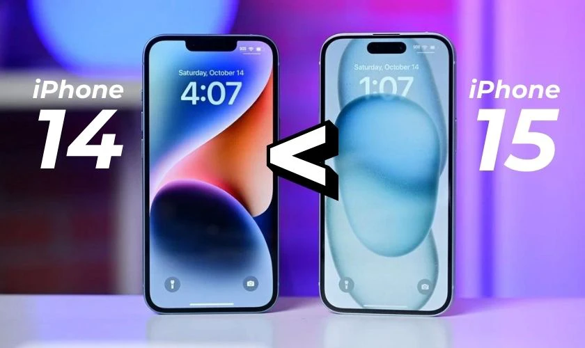So sánh iPhone 14 và 15 về giá: Chênh lệch tương xứng với hiệu suất