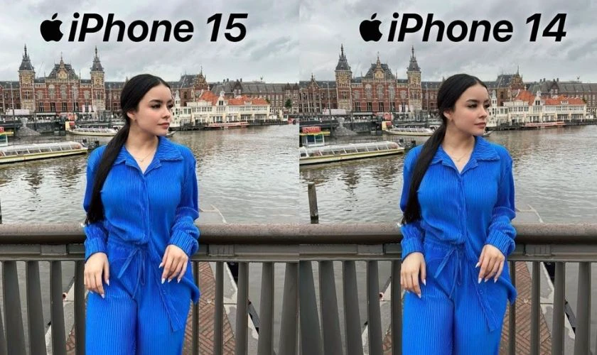Camera chụp ảnh, quay phim của iPhone 15 ổn định hơn khi so sánh với iPhone 14