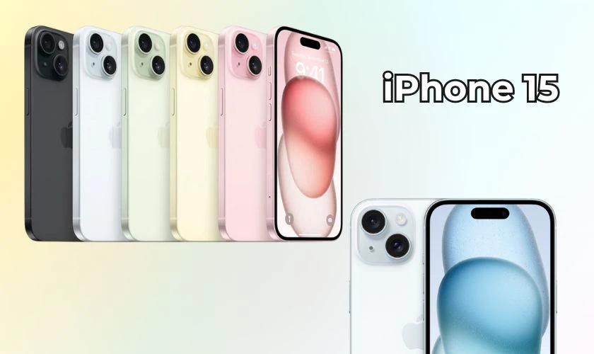 iPhone 15 mang đến bảng màu đa dạng vừa sang trọng vừa trẻ trung