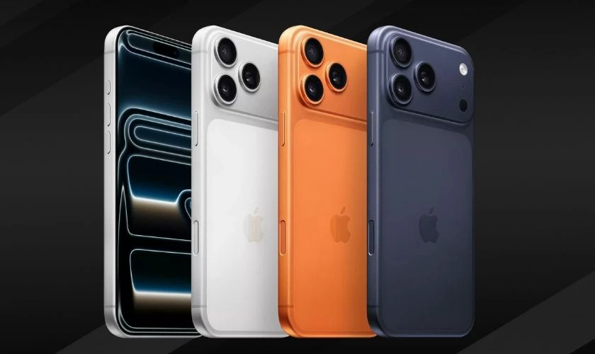 Màu sắc của iPhone 17 Pro và iPhone 16 Pro