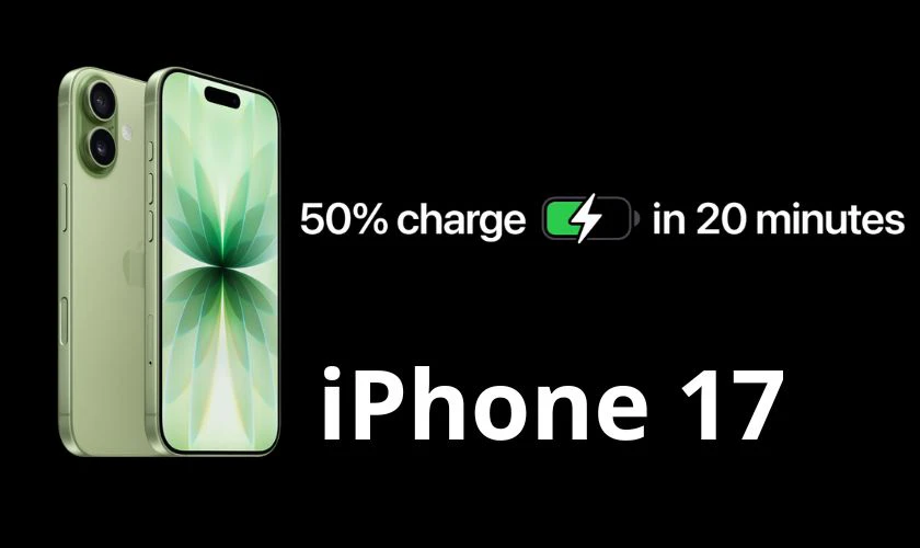 So sánh về thời lượng pin của iPhone 17 và 16