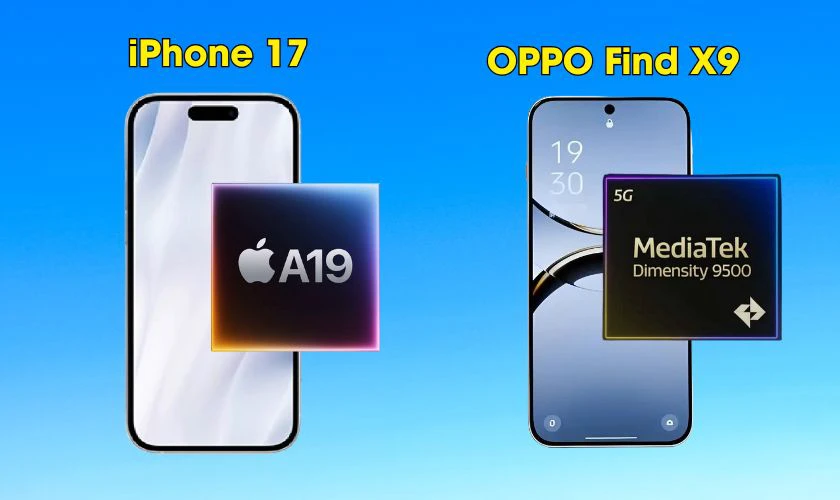 So sánh hiệu năng và dung lượng RAM