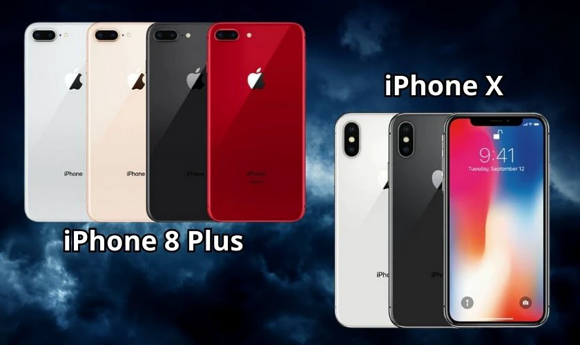 Bảng màu của iPhone X ít và không nổi bật bằng iPhone 8 Plus