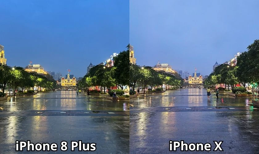 Khả năng chụp ảnh của iPhone X được cải thiện hơn khi so sánh với 8 Plus