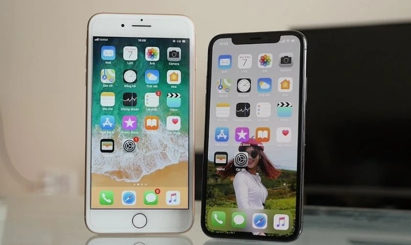 iPhone X sở hữu công nghệ màn hình hiện đại cho chất lượng hiển thị tốt hơn