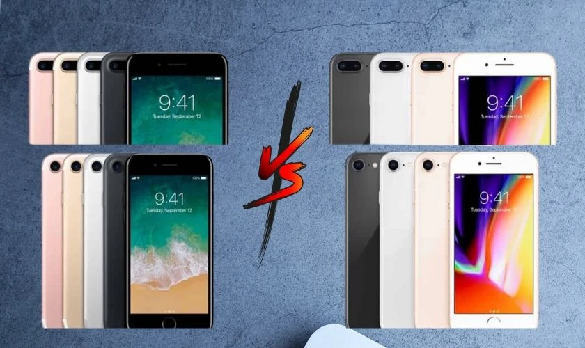 Cả iPhone 8 và 8 Plus đều được thiết kế nguyên khối sang trọng