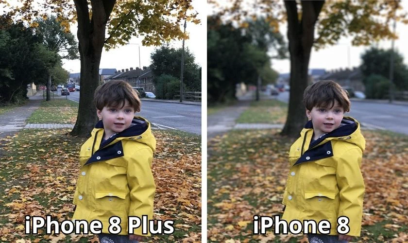 Camera iPhone 8 Plus chụp ảnh, quay phim nét hơn iPhone 8 bản thường