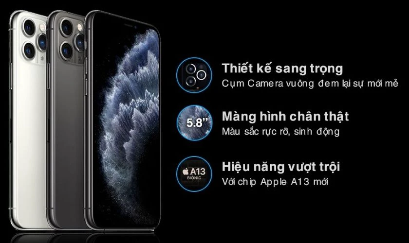 iPhone 11 Pro phù hợp với người dùng muốn sở hữu điện thoại hiệu năng cao giá thành thấp