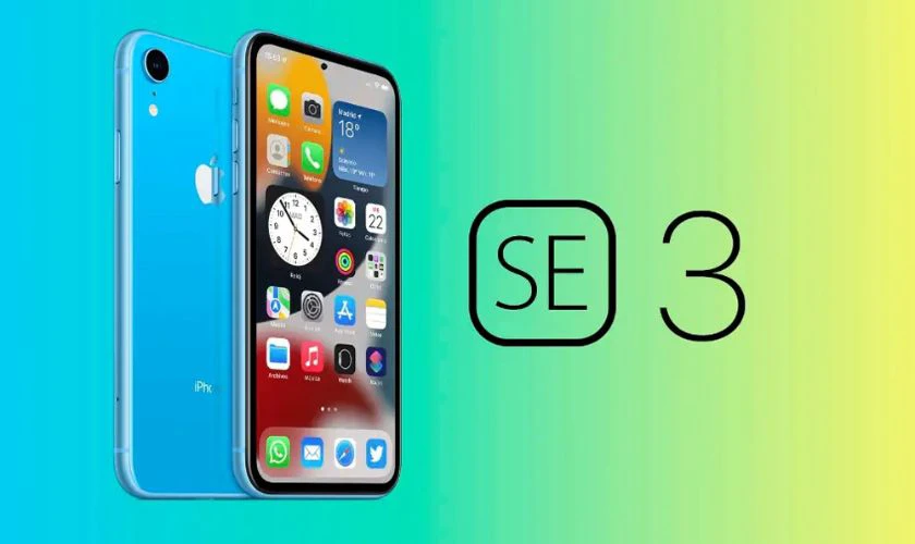 iPhone SE 3 là iPhone nhỏ nhất còn bán ở thời điểm hiện tại của Apple