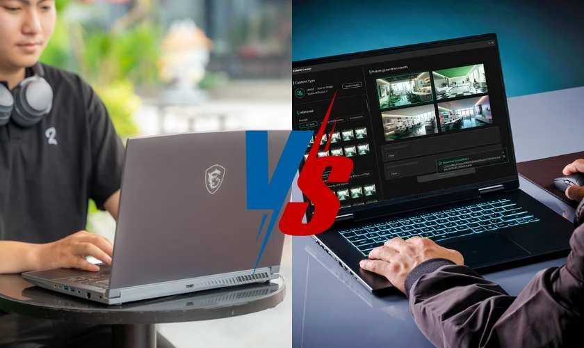 So sánh MSI Gaming Thin 15 và Gigabyte Gaming A16 mới 2026