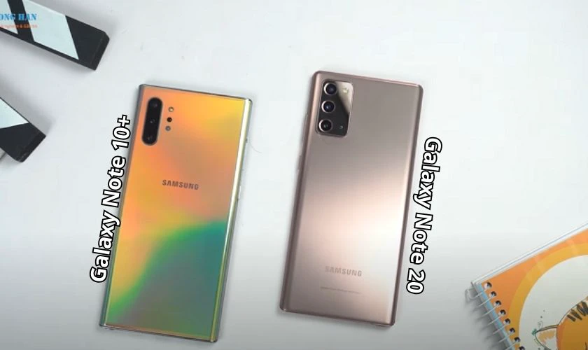 So sánh Note 10 Plus và Note 20 chi tiết về thiết kế