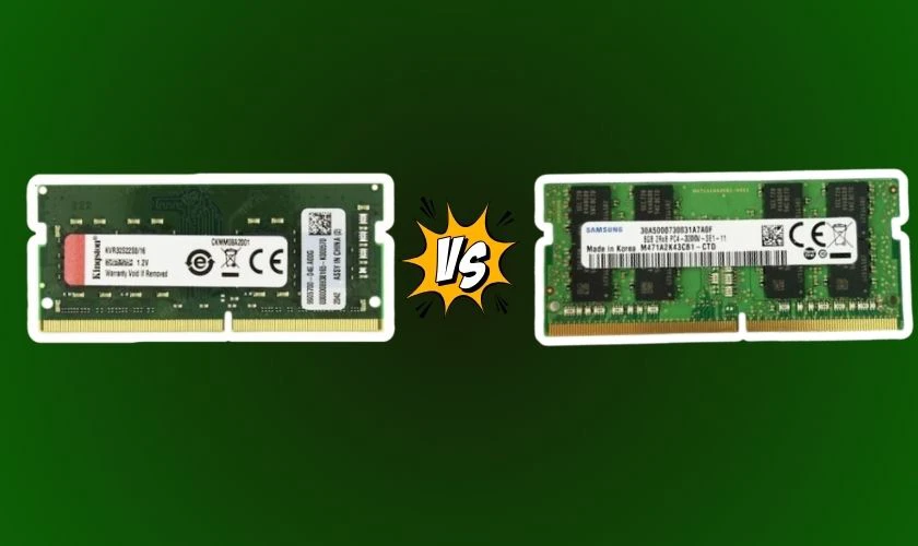 So sánh RAM Kingston và Samsung: Bảng thông số kỹ thuật
