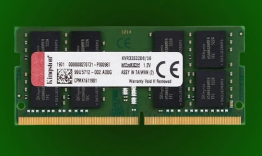 RAM laptop Kingston DDR4 16GB Bus 3200MHz