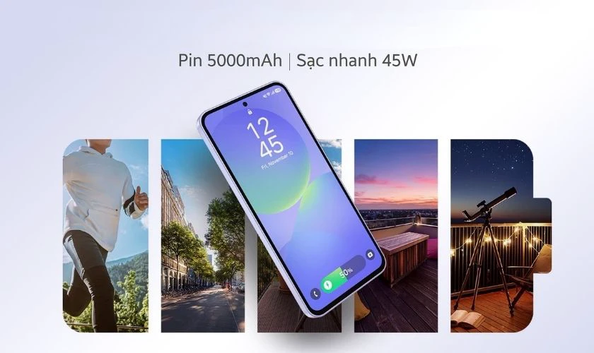 Về pin và phần mềm