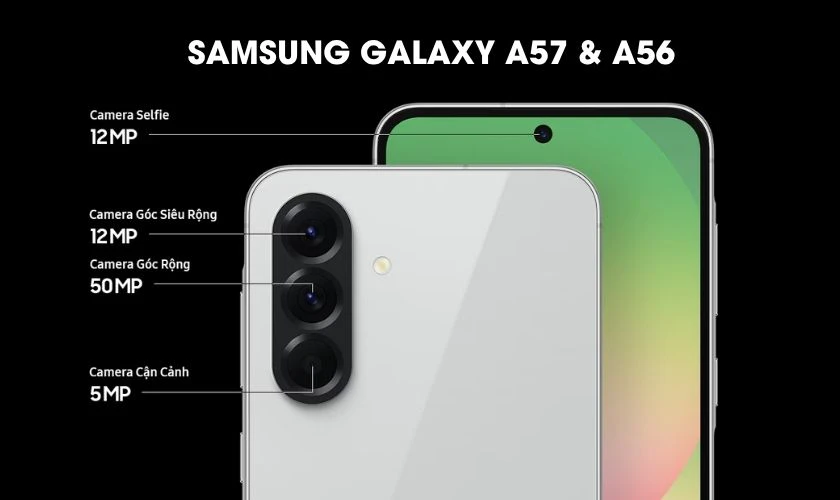 Cả hai máy đều duy trì cụm 3 camera sau với cảm biến chính 50MP