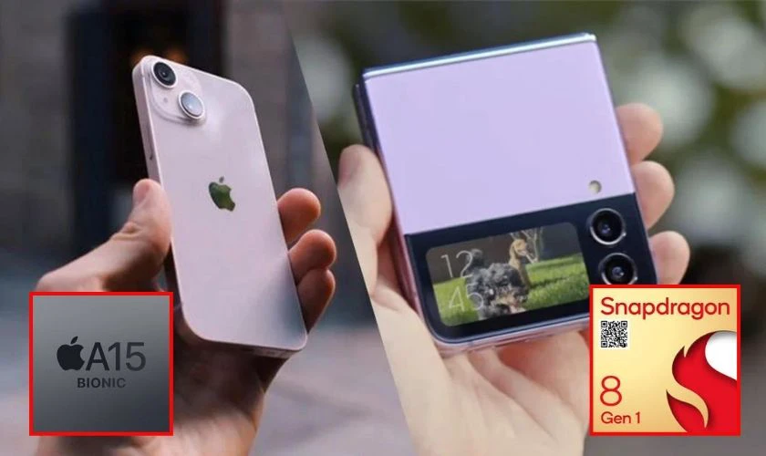 Cả hai chiếc điện thoại đều được trang bị chip xử lý hiện đại nhất
