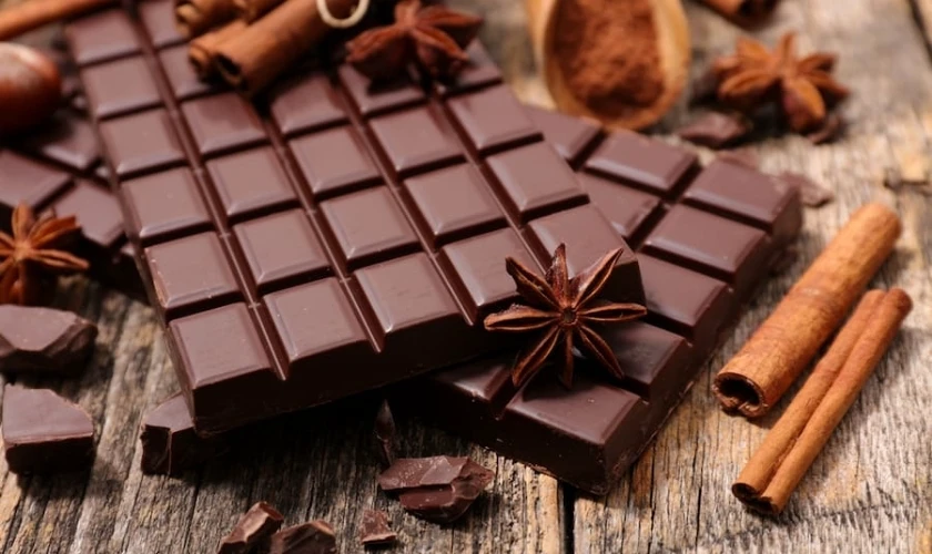 Thanh socola valentine dạng thỏi cổ điển