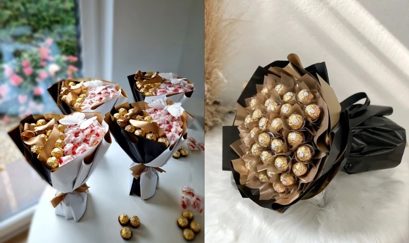 Socola Valentine dạng bó Ferrero Rocher