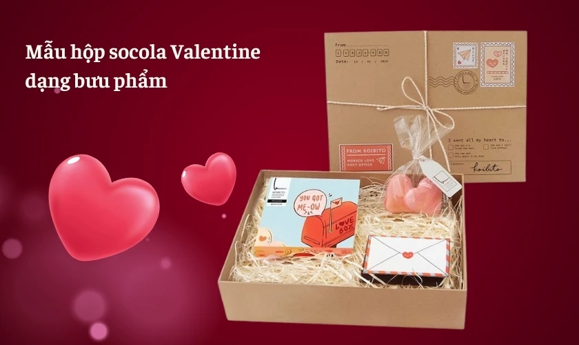 Những hộp socola Valentine đẹp