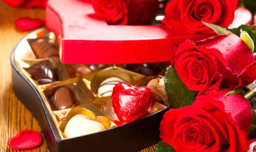 Hình ảnh socola Valentine đẹp lãng mạn