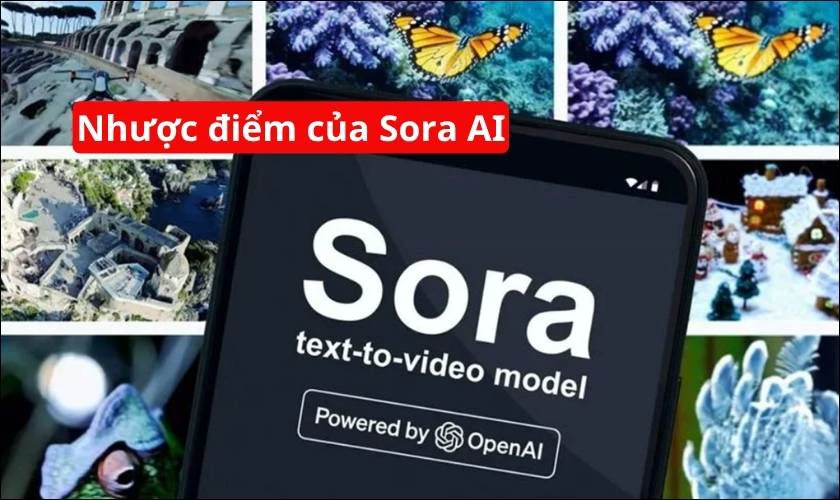Nhược điểm của Sora AI