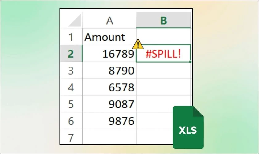 #SPILL là lỗi gì trong Excel?