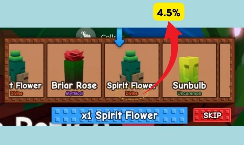 Spirit Flower là một trong những cây hiếm và đáng giá nhất sự kiện Fairy Event