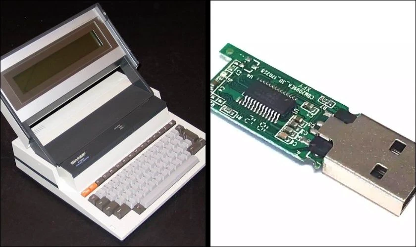 Sharp PC-5000 giới thiệu SSD 128Kb