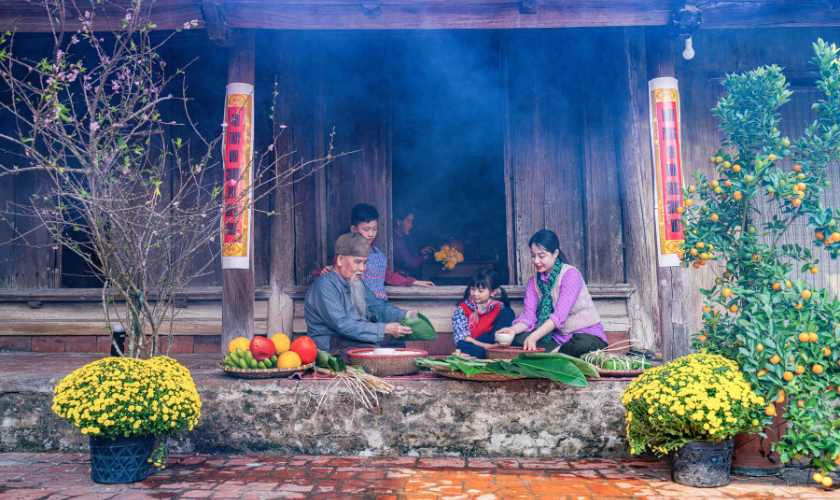 STT đăng ảnh mùng 1 tết không đụng hàng