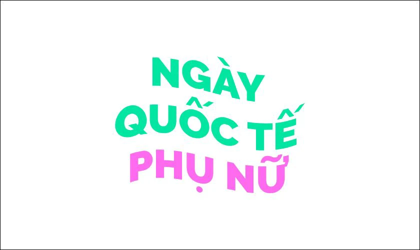 Sticker về Quốc tế Phụ nữ 8/3