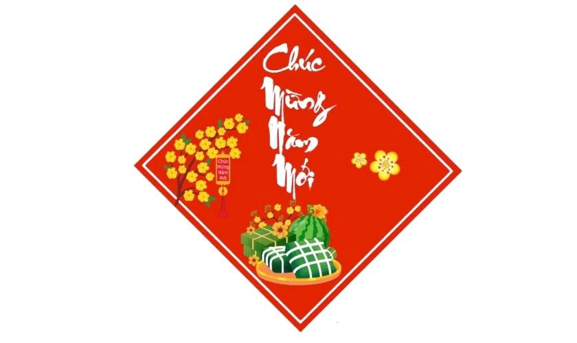 Sticker Tết 2026 chúc mừng năm mới