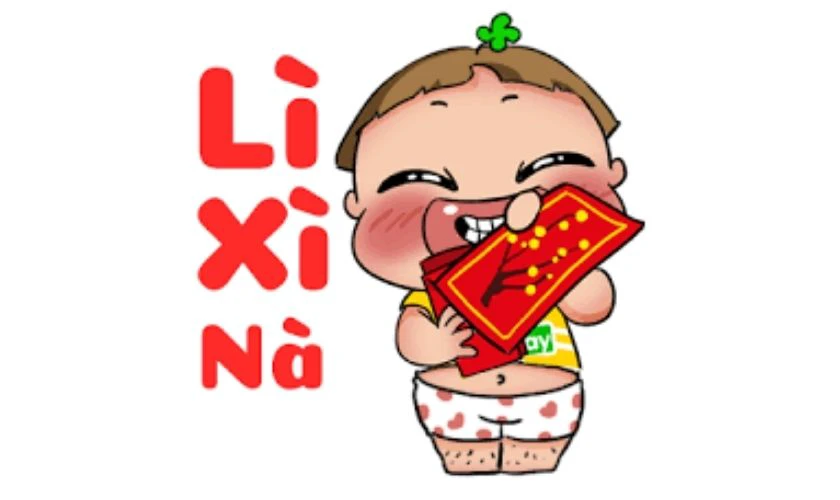 Sticker Tết 2026 dùng cho Zalo