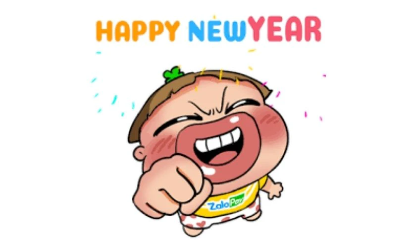 Sticker Tết dùng cho Zalo