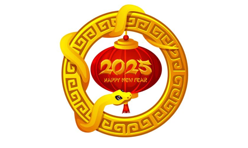 Sticker Tết 2025 con rắn