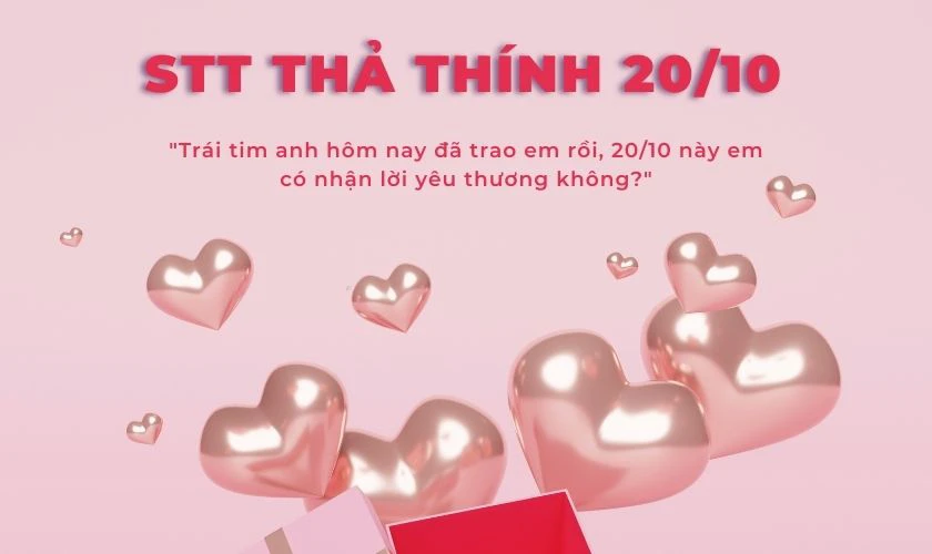 Status thả thính 20/10