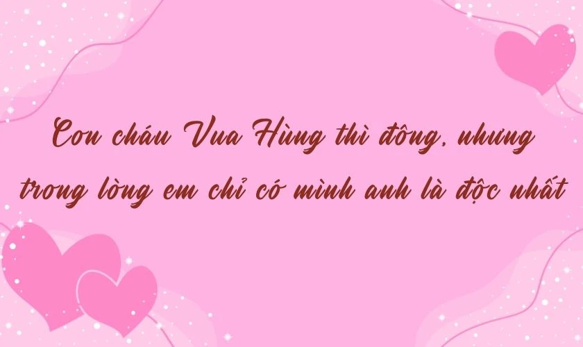 Caption, STT Giỗ Tổ thả thính đăng ảnh Facebook