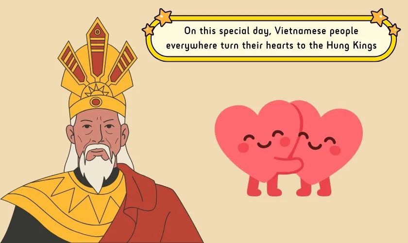 Caption, STT Giỗ Tổ mùng 10 tháng 3 bằng tiếng Anh